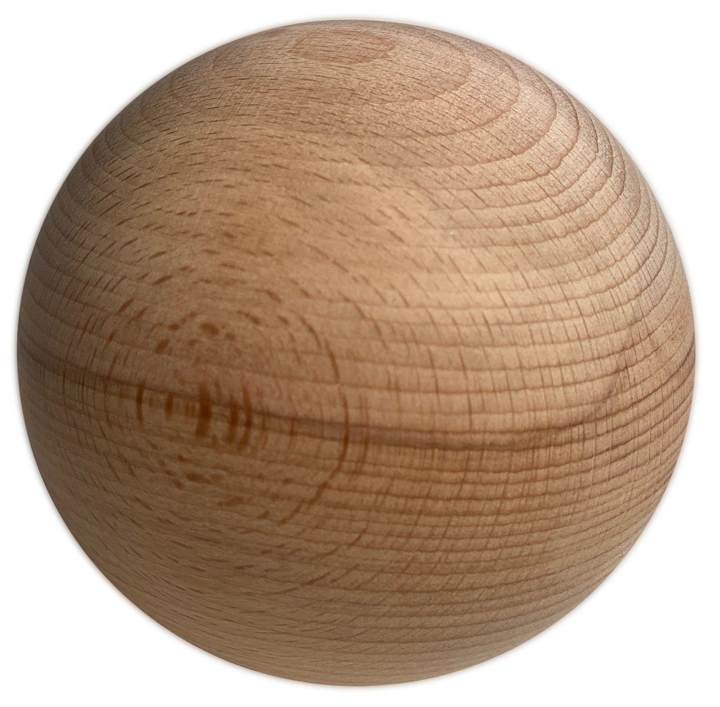 Stock wooden Ball 90mm / 9cm / 3.5 inch diameter wooden crafts ball sphere, round, natural & sustainable, Beech Hardwood