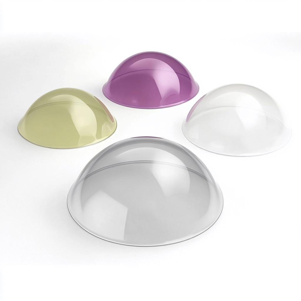 Clear or Coloured Dome, 10cm to 180cm diameter crafts half-ball hemisphere, acrylic