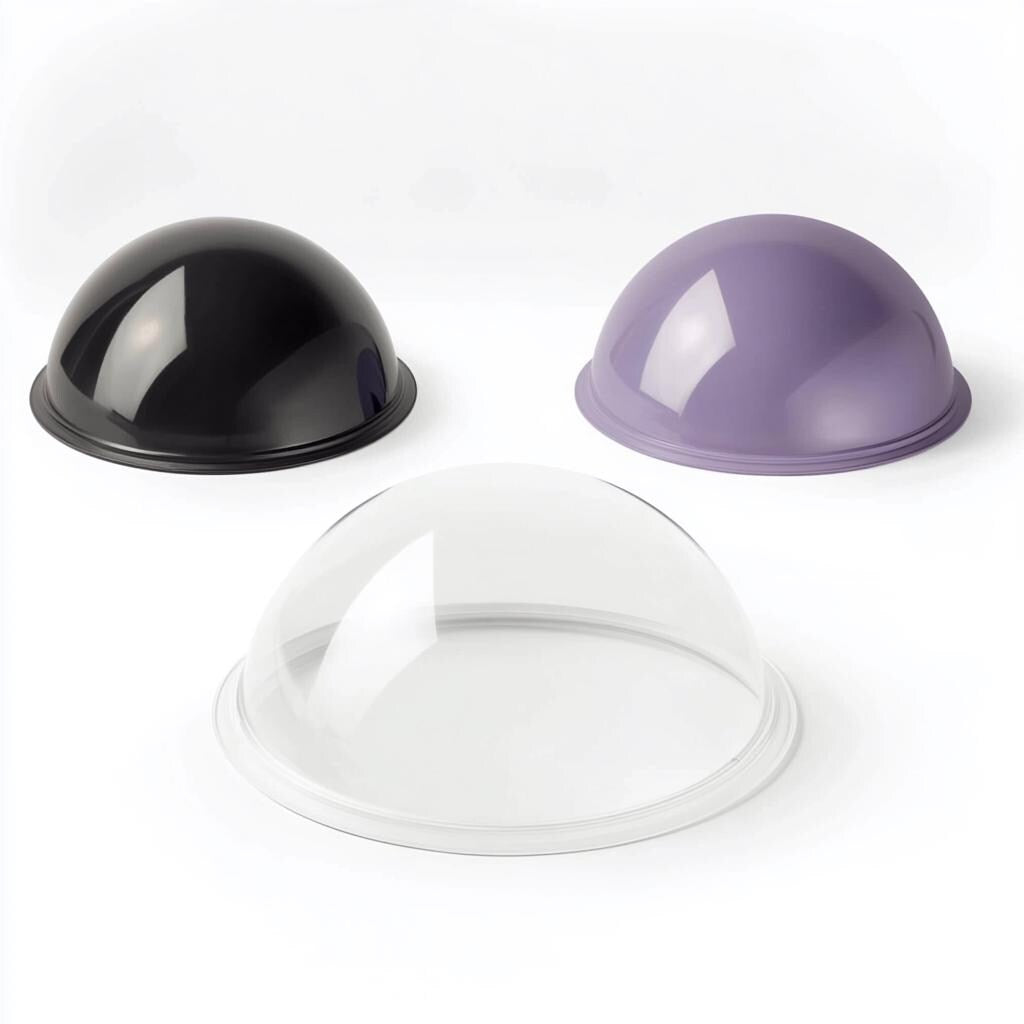 Clear or Coloured Dome, 10cm to 180cm diameter crafts half-ball hemisphere, acrylic