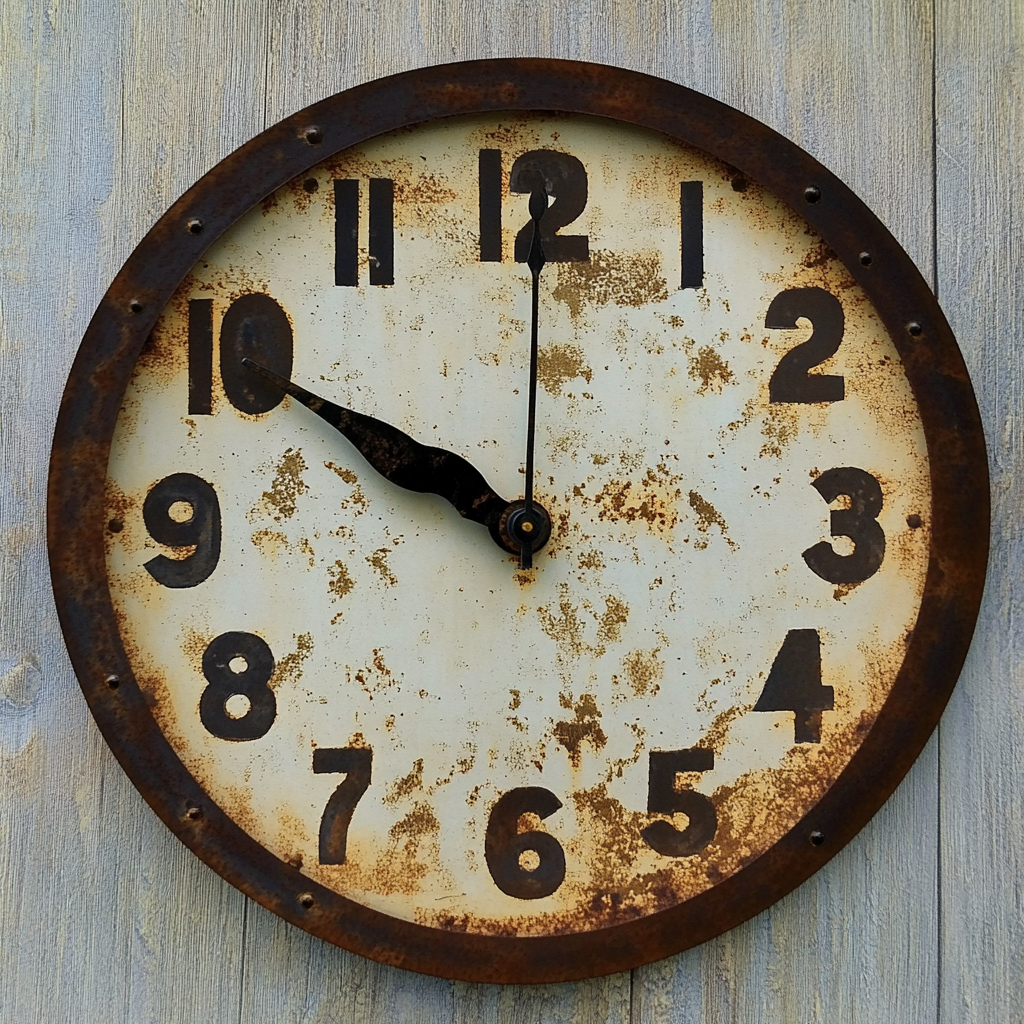 Super-Vintage Wall Clock