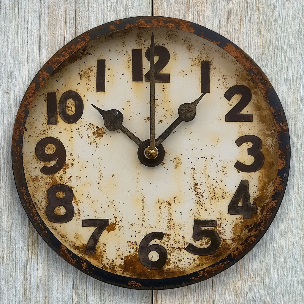 Super-Vintage Wall Clock