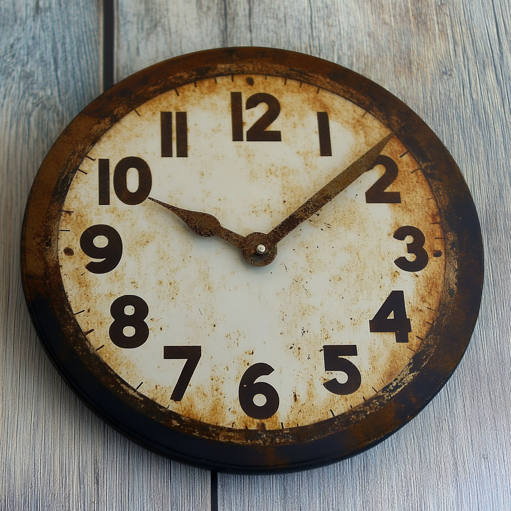 Super-Vintage Wall Clock