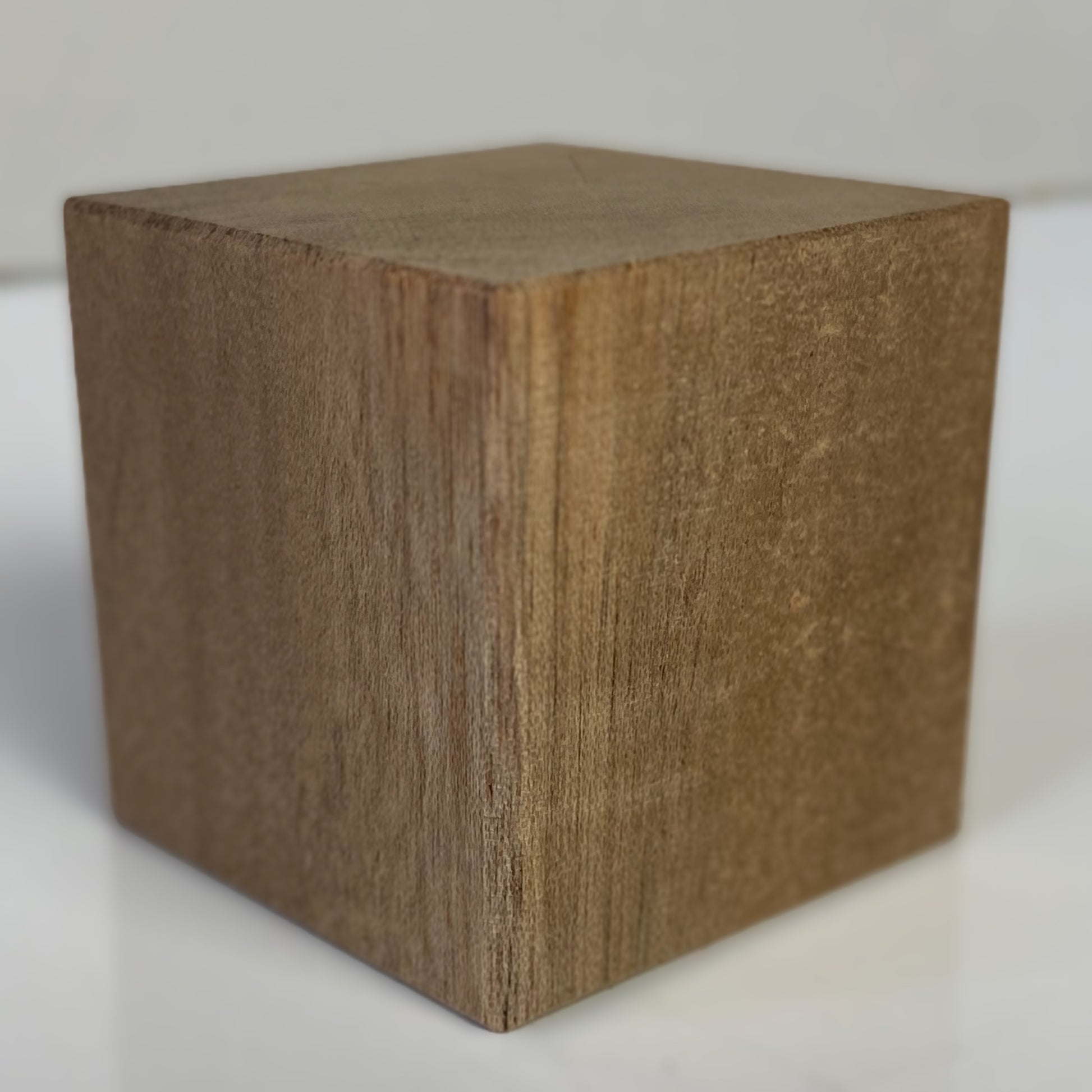 35 cm square Wooden Cube, top view | Farwinger