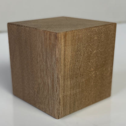 35 cm square Wooden Cube, top view | Farwinger
