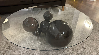 10.24" / 26cm diameter Bespoke Wooden Ball, natural finish, Oak, Walnut, Pine