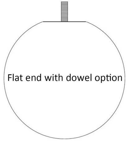 9 inch / 23cm diameter Bespoke Wooden Ball, natural finish, Oak, Walnut, Pine