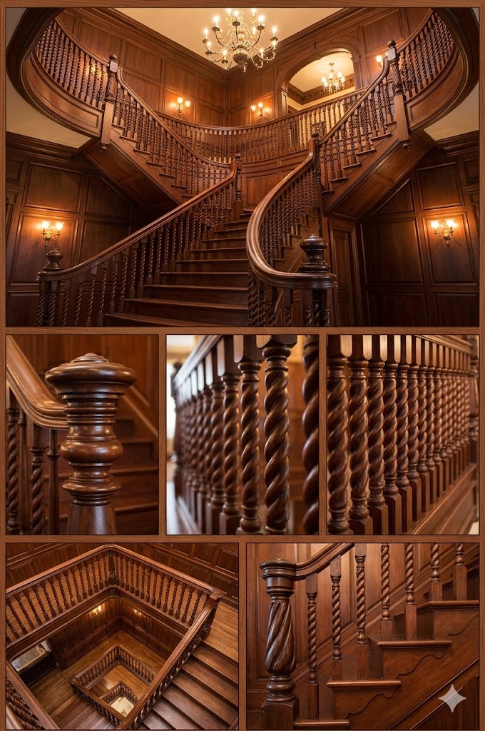 Newel Posts, Balusters & Spindles