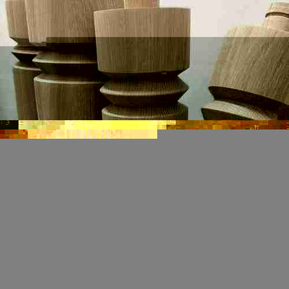Custom turned cylinder in hardwood - Farwinger bespoke woodturning