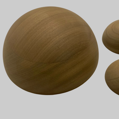 Wooden Dome, 10cm to 34cm diameter crafts half-ball hemisphere, natural,, lifestyle | Farwinger