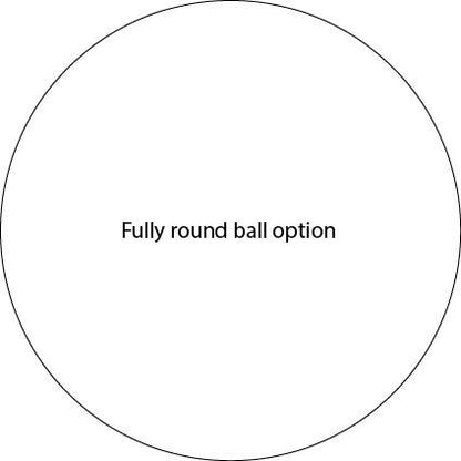 Bespoke Walnut Wooden Ball 10cm to 45cm / 3” to 17” diameter, natural finish, large, hardwood